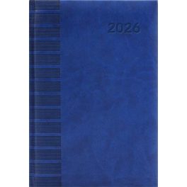  Naptár, tervező, A5, napi, DAYLINER, "Tucson", kék