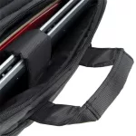 Notebook táska, hátizsákká alakítható, 16", RIVACASE "Central 8290", fekete