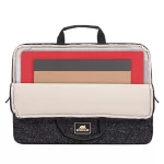 Notebook táska, 15,6", vezeték nélküli egérrel, RIVACASE "Anvik 7916", fekete