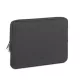 Notebook sleeve, 14", RIVACASE "Clark ECO 8114", black