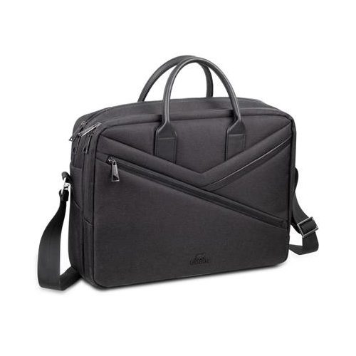 Notebook táska, 15,6" RIVACASE "Clark ECO 8134", fekete