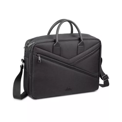 Notebook táska, 15,6" RIVACASE "Clark ECO 8134", fekete