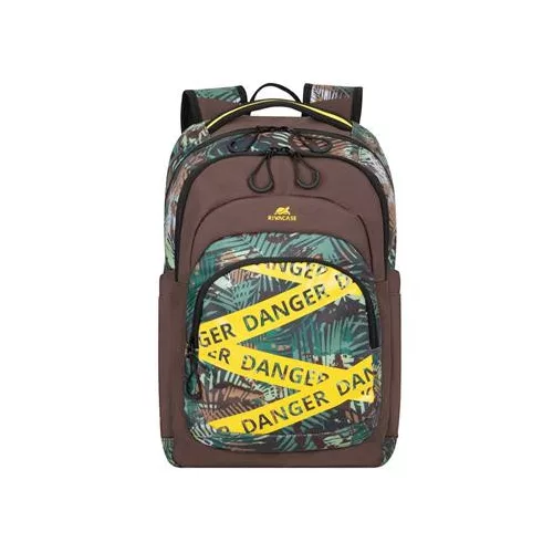 Notebook hátizsák, 15,6", 30L, RIVACASE "5461 Erberus Urban", dzsungel minta