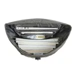 Notebook hátizsák, 14", 17L, rolltop, RIVACASE "Eden ECO 7826", olivazöld