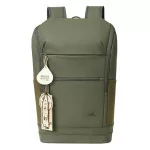 Notebook hátizsák, 15,6", 20L, RIVACASE "Eden ECO 7856", olivazöld