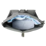 Notebook backpack, 15,6", rolltop, 15L, RIVACASE "Gremio ECO 5567", grey