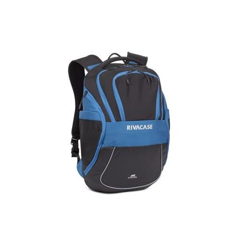 Notebook hátizsák, 15,6", 20L, RIVACASE "5225 Mercantour", fekete-kék
