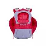 Notebook hátizsák, 15,6", 20L, RIVACASE "5225 Mercantour", szürke-piros