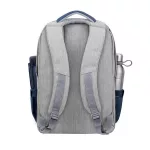 Notebook hátizsák, 17,3", RIVACASE "Prater 7567", szürke-kék