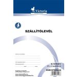 Nyomtatvány, szállítólevél, 25x4, A5, VICTORIA PAPER "B.10-70", 10 tömb/csomag