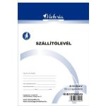 Nyomtatvány, szállítólevél, 50x2, A5, VICTORIA PAPER "B.10-70", 10 tömb/csomag