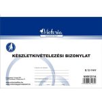 Nyomtatvány, készletkivételezési bizonylat, 25x4, A5, VICTORIA PAPER "B.12-114", 10 tömb/csomag