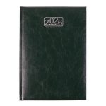Naptár, tervező, A5, napi, VICTORIA OFFICE "Chrono", zöld (2026 évi)