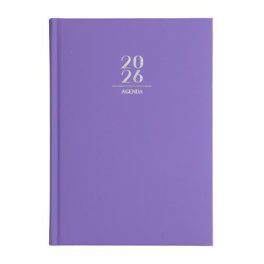   Naptár, tervező, A5, napi, VICTORIA OFFICE "Next", lila (2026 évi)