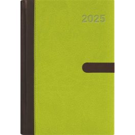   Naptár, tervező, A5, heti, DAYLINER, "Winner", zöld