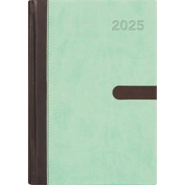   Naptár, tervező, A5, napi, DAYLINER "Winner", menta