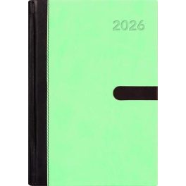   Naptár, tervező, A5, napi, DAYLINER "Winner", menta