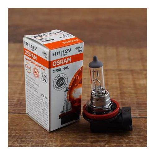 Halogén izzó, autó/gépjármű, 1 db, H11, 55W, 12V, OSRAM "Original Line"