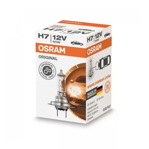 Halogén izzó, autó/gépjármű, H7, 55W, 12V, OSRAM, "Original Line", 1 db