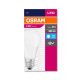 LED izzó, E27, gömb, A60, 8,5W, 806lm, 4000K (HF), OSRAM "Value"