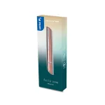Golyóstoll, 0,32 mm, nyomógombos, korallarany tolltest, PILOT "Acro 1000", kék