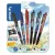 Rollertoll készlet, 0,35 mm, nyomógombos, PILOT "Frixion Ball"/"Frixion Ball Plus", 3különböző szín+One Piece matrica
