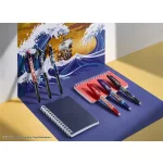 Rollertoll készlet, 0,35 mm, nyomógombos, PILOT "Frixion Ball"/"Frixion Ball Plus", 3különböző szín+One Piece matrica