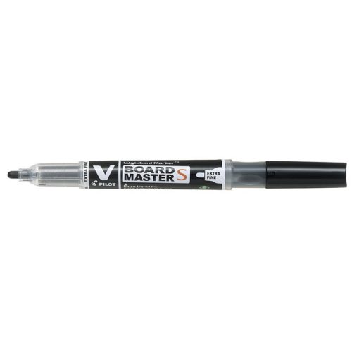 Táblamarker, 1,3 mm, EF, kúpos, PILOT "V-Board Master S", fekete