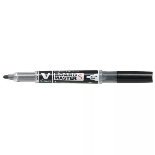 Táblamarker, 1,3 mm, EF, kúpos, PILOT "V-Board Master S", fekete