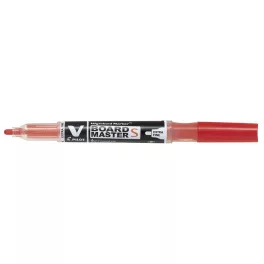   Táblamarker, 1,3 mm, EF, kúpos, PILOT "V-Board Master S", piros