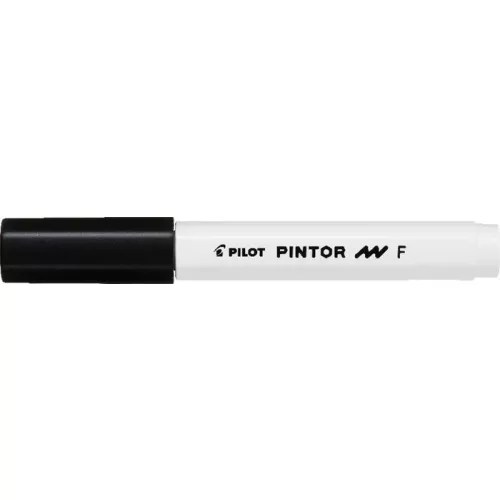 Dekormarker, 1 mm, PILOT "Pintor F", fekete