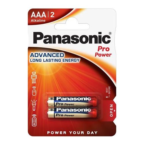 Elem, AAA mikro, 2 db, PANASONIC "Pro power"