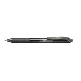   Zseléstoll, 0,35 mm, nyomógombos, PENTEL "EnerGelX BL107", fekete