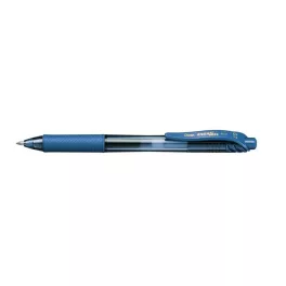   Zseléstoll, 0,35 mm, nyomógombos, PENTEL "EnerGelX BL107", kék