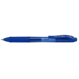   Zseléstoll, 0,35 mm, nyomógombos, PENTEL "EnerGelX BL107", sötétkék