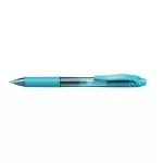 Zseléstoll, 0,35 mm, nyomógombos, PENTEL "EnerGelX BL107", türkiz