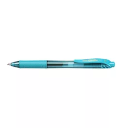   Zseléstoll, 0,35 mm, nyomógombos, PENTEL "EnerGelX BL107", türkiz