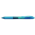 Zseléstoll, 0,35 mm, nyomógombos, PENTEL "EnerGelX BL107", világoskék