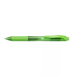   Zseléstoll, 0,35 mm, nyomógombos, PENTEL "EnerGelX BL107", világoszöld
