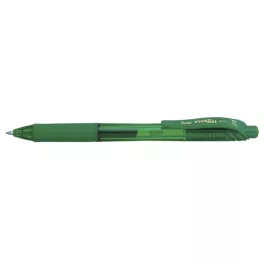   Zseléstoll, 0,35 mm, nyomógombos, PENTEL "EnerGelX BL107", zöld