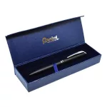 Zseléstoll, 0,35 mm, rotációs, fekete tolltest, PENTEL "EnerGel BL-2007" kék
