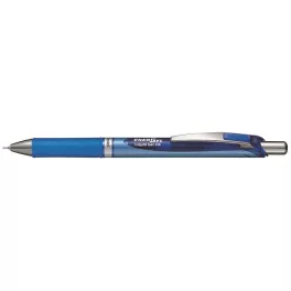   Zseléstoll, 0,25 mm, nyomógombos, PENTEL "EnerGel BLN75", kék