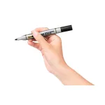 Táblamarker, 4,2 mm, kúpos hegy, PENTEL, fekete