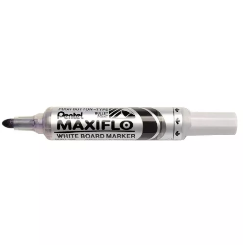 Táblamarker, 2,5 mm, kúpos, PENTEL "Maxiflo MWL5M", lila