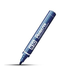 Alkoholos marker, 2 mm, kúpos, PENTEL "N50", kék