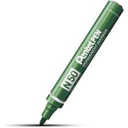   Alkoholos marker, 2 mm, kúpos, PENTEL "N50", zöld