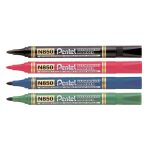 Alkoholos marker, 1,5 mm, kúpos, PENTEL "N850", fekete