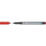 Tűfilc, 0,4 mm, PENTEL "Pointliner", piros