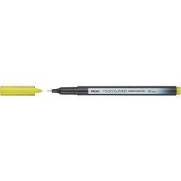Tűfilc, 0,4 mm, PENTEL "Pointliner", limezöld