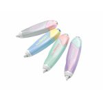 Hibajavító roller, 5 mm x 6 m, utántölthető, PENTEL "Knoky", világoszöld-barack